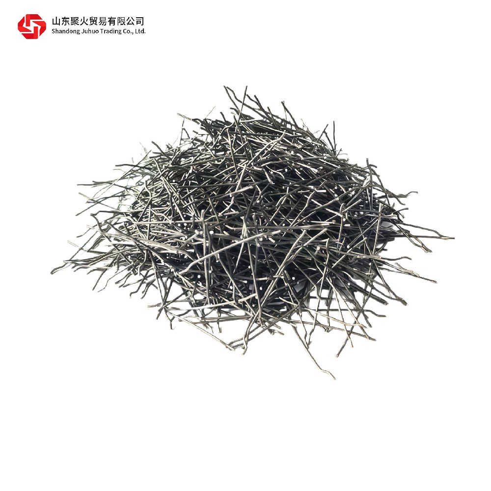 0.75mm Diameter 35mm Length Monofilament end hook steel fiber