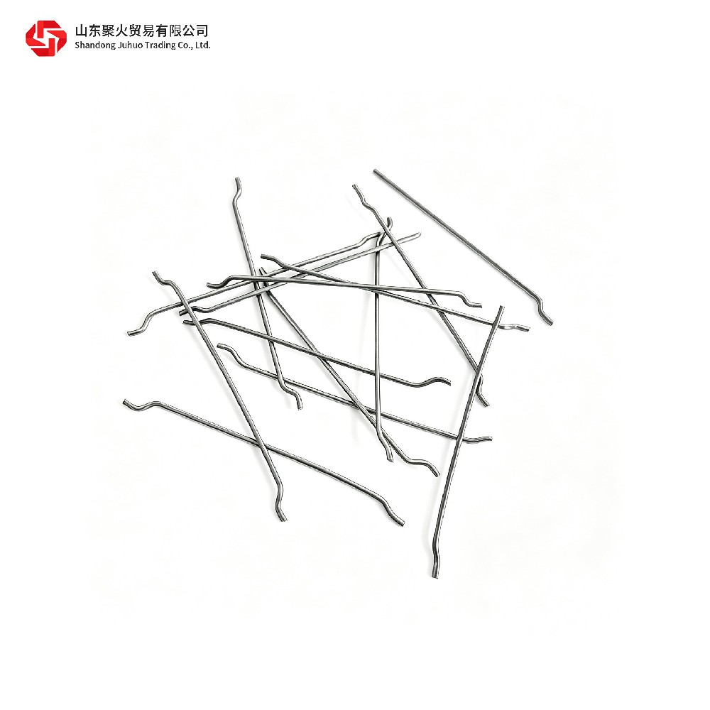 0.75mm Diameter 60mm Length Monofilament end hook steel fiber